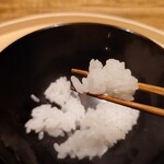 温石 - 炊き立てのご飯