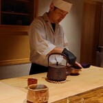 温石 - 店主のお点前で〆