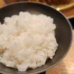 Katsuプリポー - 炊き立ての粒立ったご飯