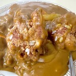 来々軒 - 唐揚げ40~50g位あり