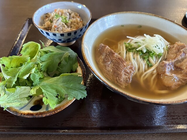 『首里駅から徒歩10分 古民家沖縄そば』by mikimi* : 首里うかじ うかじそば - 儀保/沖縄そば [食べログ]