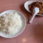 四川 - ライス&麻婆豆腐