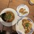 バーミヤン - 料理写真:マーボー飯、餃子・醤油小ラーメンセット