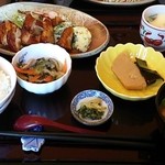 喜ら里 - ランチ（鶏の照り焼き） 500円