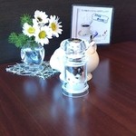 喜ら里 - テーブルの花