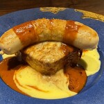 Bistro La vie - カマスのテリーヌとブーダンブラン