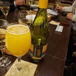 Oysterbar W - 飲めない私は、オレンジビアのオレンジジュース多めで。。。