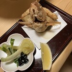 旬味 鮮心 魚屋 富重 - 鯛の揚げ物