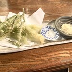 都映 - プンタレッラ【イタリアの野菜】の天ぷら。