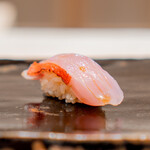 긴자 스시덴 - 낚시한 긴메