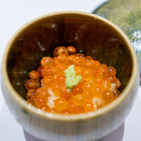 銀座 すし傳 - いくらの小丼