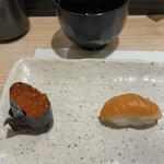 Sushi Ninomiya - 最後はこの2貫
