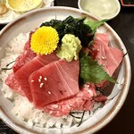 磯料理 元海 - 《中とろネギトロ丼定食》