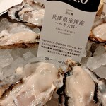 GUMBO AND OYSTER BAR - 兵庫県室津産〜がき大将〜♪大ぶりで食べ応え充分♡瑞々しい風味♫