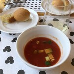 ろくもん - ワイン、ガスパチョ