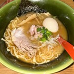 焼きあご塩らー麺 たかはし - 焼きあご塩ラーメン味玉トッピング