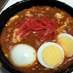 蒙古タンメン中本 - 麻婆弁当（並）ライス抜き600円