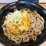 駅そば そば処中山道 - かき揚げそば(470円)