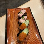 きづなすし - いくら軍艦、ねぎとろ