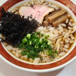 支那そば こてつ - 背脂煮干し中華そば900円