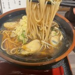 葵 - 大粒の牡蠣と蕎麦　うますぎる