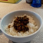 麺ファクトリージョーズゼロ - 高菜ごはん