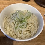 麺屋 しらかわ - 替え玉150円