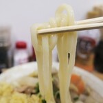 駅うどん - しっぽくうどん