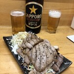 栄屋 - まぐろかま焼き660円