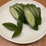秀吉 - きゅうりの浅漬け