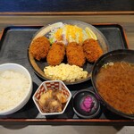 まるさ水産 - カキフライ定食　1540円