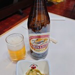 中国料理  再光軒 - 料理写真:瓶ビール おつまみ付き