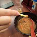 みさわ - ポテトにカレーつけても旨い！