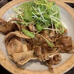 きりん食堂 - この日の日替りの生姜焼き