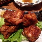 手打ち蕎麦 寺田家 - 自家製鶏の唐揚げ