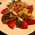 日本料理 鯛 - トマトサラダ