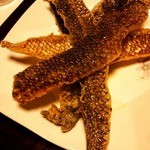 日本料理 鯛 - 皮せんべい