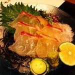 日本料理 鯛 - 鯛のお造り