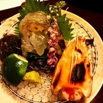日本料理 鯛 - 車エビのおどり