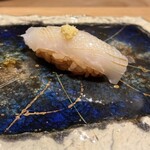 鮨 一二郎 - 剣先イカ。ねっちりとして甘い！