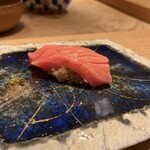 鮨 一二郎 - 本日のMVPは旬の大間のマグロやね✩.*˚大トロよりも中トロが好きな私です+ﾟ*｡：ﾟ+（人*´∀｀）+ﾟ：｡*ﾟ+.