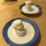 鮨 一二郎 - 指先おしぼり。ムクムク育ちますw