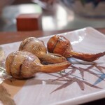 桶家乃隠居 - くわいの素揚げ