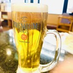 廻鮮寿司処 タフ - 蟹クリームコロッケには生ビール♡