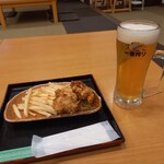 Nannari - 生ビール、ポテからセット