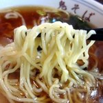 鬼そば - 少々柔らかめの麺！(2013,12/13)