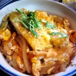 鬼そば - メニューには無かったミニカツ丼！(2013,12/13)