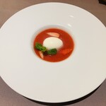 La TRILOGIE - デザート　苺のスープ