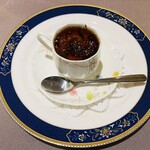 La TRILOGIE - 温菜　フォアグラのフラン