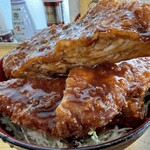 十文字屋 - カツの厚いこと